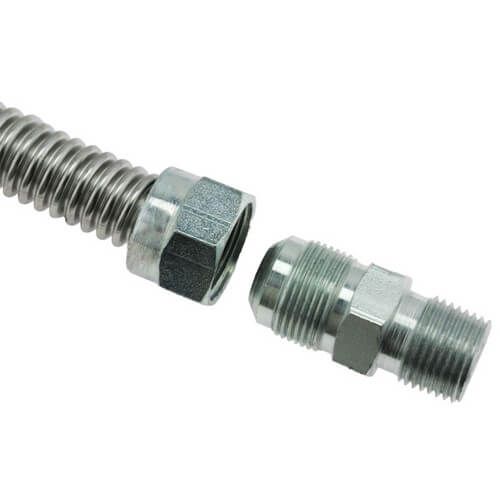 Rheem 7100P-140 - Gas Connector - 1/2 in. Male NPT x 1/2 in. Male NPT x 12 in. long