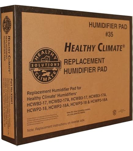 Lennox X2661 - Healthy Climate #35 Humidifier Water Panel, 10 x 13 x 1.75 Inch, OEM Replacement Evaporator Pad