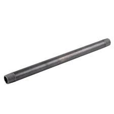 Lennox 74B88 - Black Iron Pipe Nipple, 1/2 x 12"