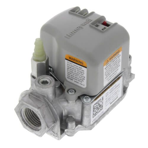 Lennox 74W26 - Lennox 102837-02, Honeywell VR8215S1230 Natural Gas Valve, 24 VAC, 1/2" NPT, 1/4" Hose Barb
