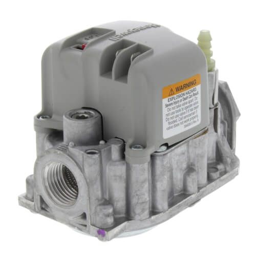 Lennox 74W26 - Lennox 102837-02, Honeywell VR8215S1230 Natural Gas Valve, 24 VAC, 1/2" NPT, 1/4" Hose Barb