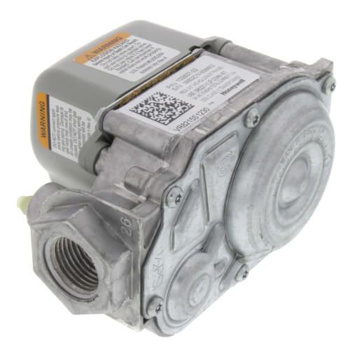 Lennox 74W26 - Lennox 102837-02, Honeywell VR8215S1230 Natural Gas Valve, 24 VAC, 1/2" NPT, 1/4" Hose Barb
