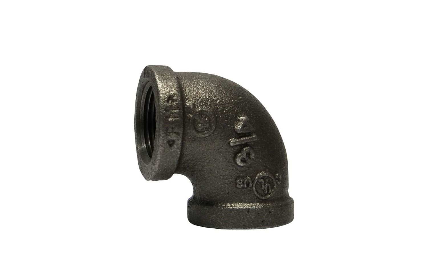 Lennox Y7329 - Black Iron 90 Degree Elbow, 3/4 IN, 5/Pkg