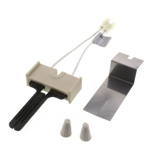 White Rodgers 767A-382 - Hot Surface Ignitor w/ 5-1/4" leads (includes amp connection & mounting adapter