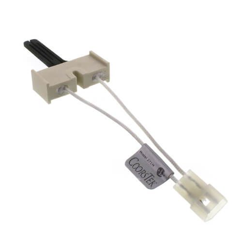 White Rodgers 767A-382 - Hot Surface Ignitor w/ 5-1/4" leads (includes amp connection & mounting adapter
