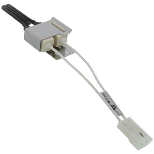 White Rodgers 767A-384 - Hot Surface Ignitor with 5-1/4" Leads (includes amp connection, bracket, & 2 mounting adapters)
