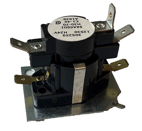 Lennox 76A01 - ( 76A0101PR ) Relay Replacement Package, SPST N.O. and SPST N.C., ON 60 Sec, OFF 40 Sec, 24 VAC
