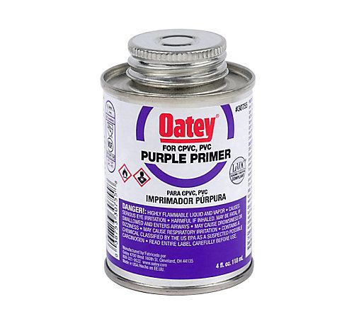 Lennox 77P50 - Purple Pipe Primer, 4 Ounce Dauber Top Can