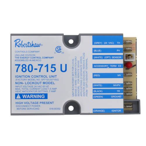 Robertshaw 780-715 - Non-Lockout Ignition Control