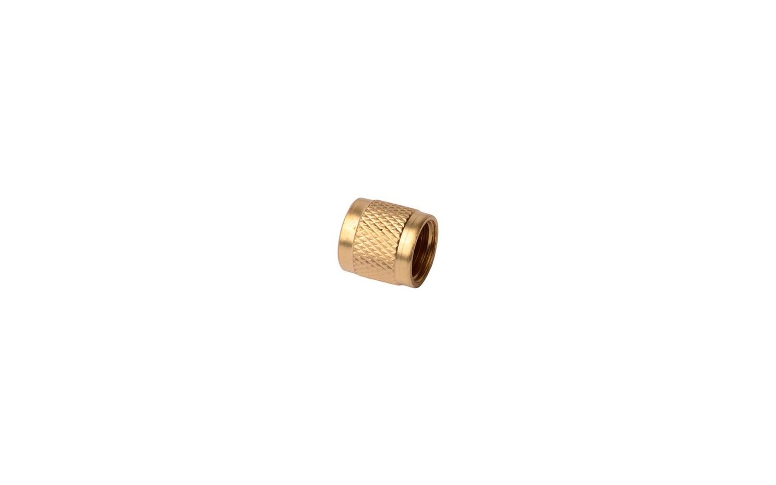 Lennox 81B61 - DiversiTech VC-4, Brass Flare Cap for Access Fitting, 1/4 Inch, 12/Pack