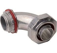 Lennox 82B41 - 3/4" Metallic Liquidtight Connector, 90 Degree