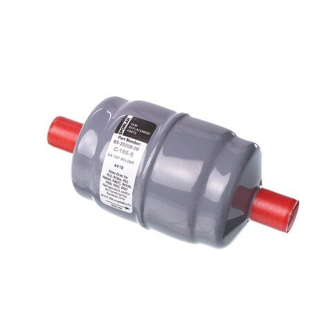 Rheem 83-25208-06 - Uni-directional Liquid Line Filter Drier - 15.5 Tons, Sweat ODF, 3 x 6-5/16 in.