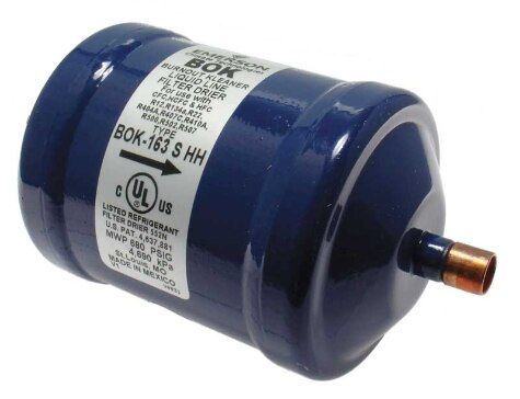 Rheem 83-BOK-163S - Uni-directional Liquid Line Filter Drier - 6.3 Tons, Sweat ODF, 2-7/8 x 6-1/8 in.