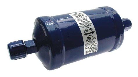 Rheem 83-EBF-163 - Bi-directional Liquid Line Filter Drier - 4.6 Tons, Flare SAE (M/M), 2-5/8 x 6-7/8 in.