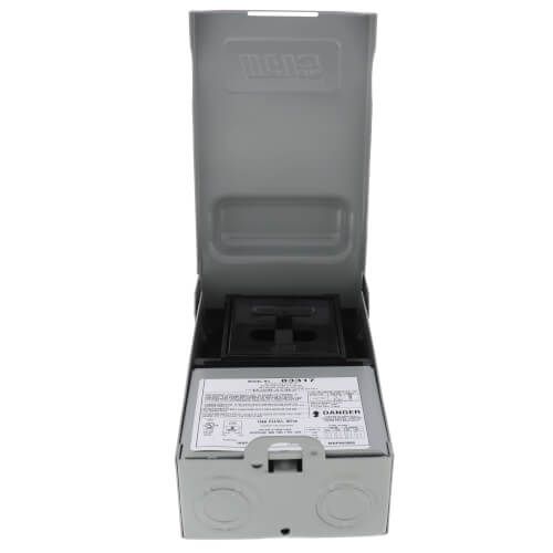 MARS 83317 - 60A Fused A/C Disconnect w/ Top Open (240V)