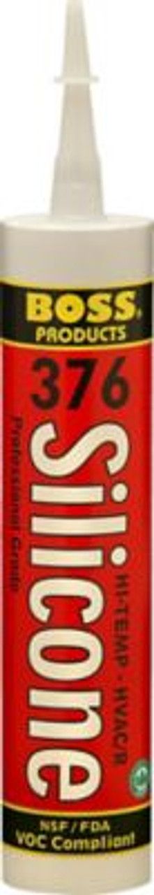 Lennox 83P03 - ( 37610 ) 376 Hi-Temp HVAC/R Silicone Sealant, Red, 10.1 Ounce Cartridge