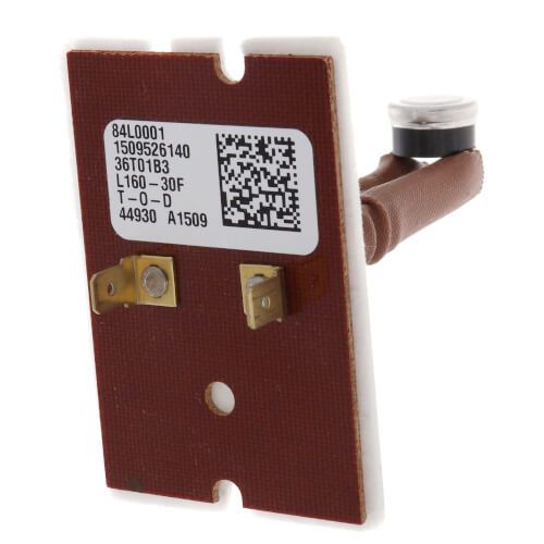 Lennox 84L00 - Limit Control (STILT), SPST, Actuates at 160 Deg. F., Resets at 130 Degree F., Brown Sleeve, 3" OAL