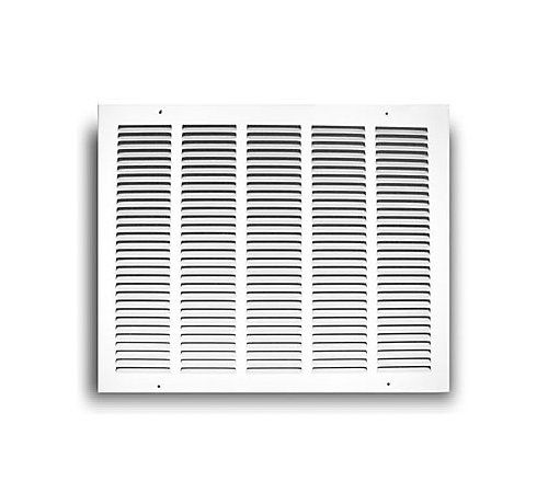 Lennox 84X36 - ( 17024X08 ) 170M, 8 x 24 In Stamped Steel Return Grille, 1/2" Blade Spacing, Pristine White