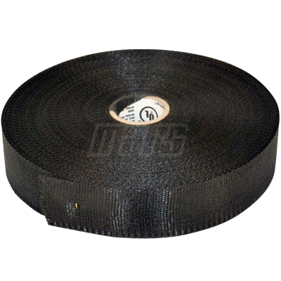 Mars 86296 - 3" X 100YD BLACK DUCT WEBBING