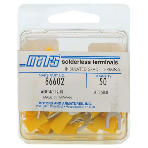 Mars 86602 - Spade - Insulated (105°C)