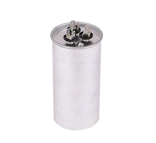 Lennox 89M91 - ( 100335-24 ) 80/7.5 MFD Dual Run Capacitor, 370 VAC, Round