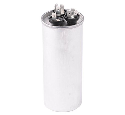 Lennox 89M93 - ( 100335-28 ) 55/5 MFD Dual Run Capacitor, 370 VAC, Round