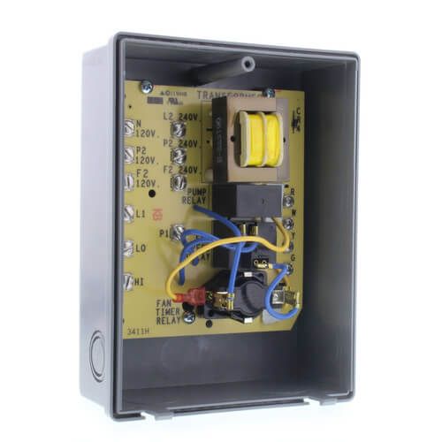 White Rodgers 8A18Z-2 - Evaporative Cooler Transformer Relay Control Panel, Part Of 21D28-6 Evaporative Cooler Package