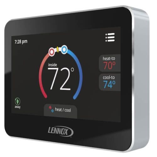 Lennox 13H14 - ( CS7500 ) Touchscreen Programmable Thermostat, Universal 4 Heat/2 Cool