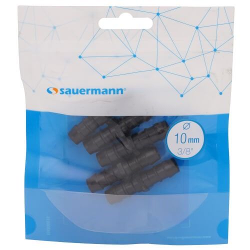 Sauermann ACC00901 - Straight connector 10mm (pkg of 5)