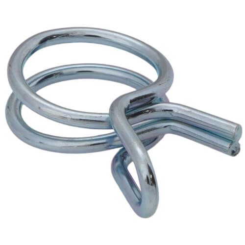 Sauermann ACC00912 - Double wire clamp for clear tubing, 1/4'' / 6mm (pkg of 25)