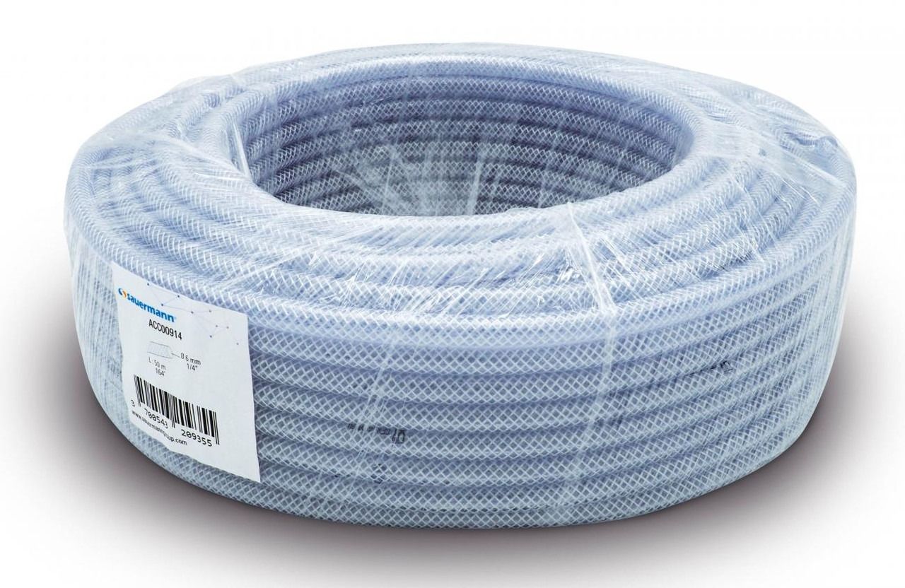 Sauermann ACC00914 - Braided tubing 1/4'' / 6mm (164' roll)
