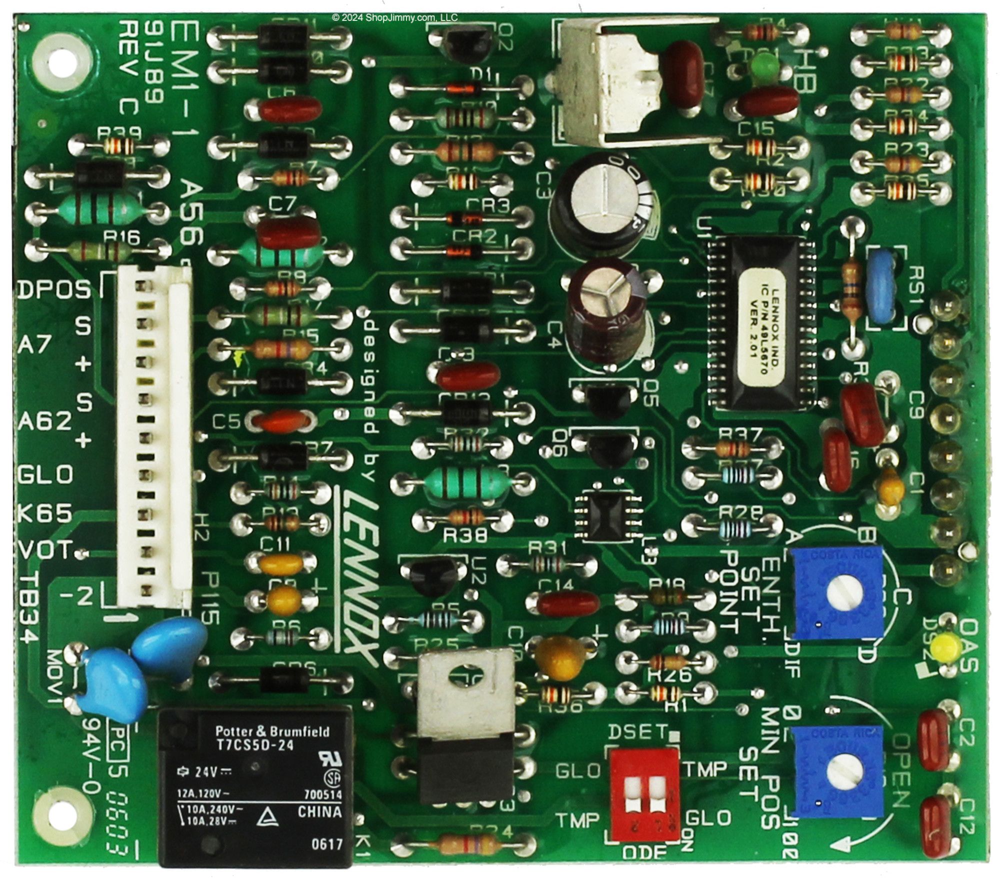 Lennox 91J89 - IMC EM1-1 REPL KIT