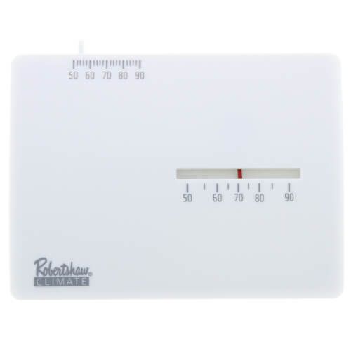 Robertshaw 9204H - 24V Horizontal Mount Thermostat (1Heat)