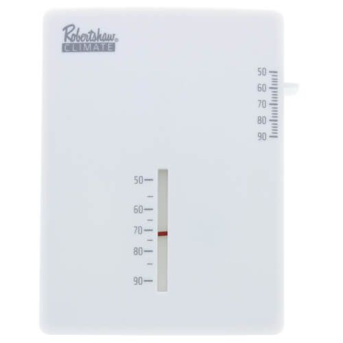 Robertshaw 9200V - 24V Vertical Mount Thermostat (1Heat/1Cool)