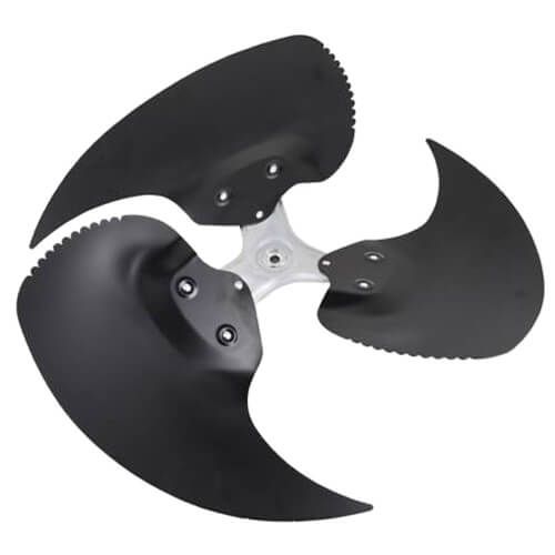 Lennox 93M97 - ( 100017-03 ) Swept Wing Fan Blade, 26" Diameter, 3-Blade, 20 Pitch, 1/2" Bore, CCW Facing Discharge