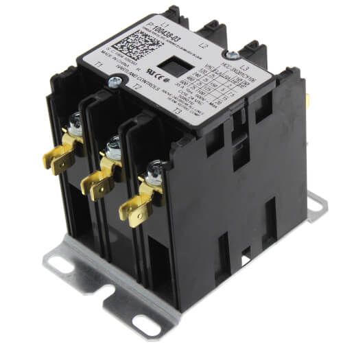 Lennox 95M57 - ( 100438-03 ) Definite Purpose Contactor, 25 Amp, 3-Pole, 24 VAC 60/50 Hz Coil