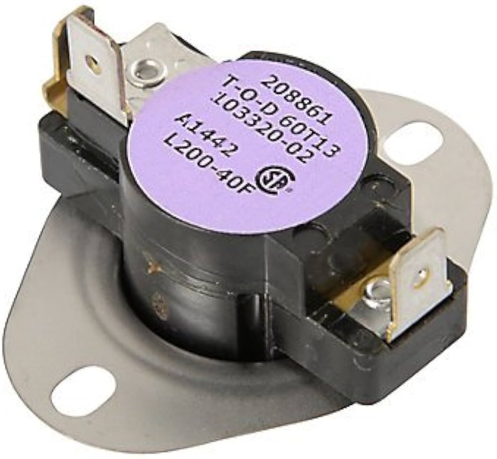 Lennox 96W85 - ( 103320-02 ) Control-Limit (200F) OPEN