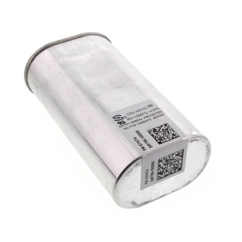 Lennox 97H74 - 45/10 MFD Dual Run Capacitor, 440 VAC, Oval