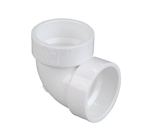 Lennox 99P63 - ( 0388 ) PVC DWV 90 Deg Elbow, 2 IN, H x H