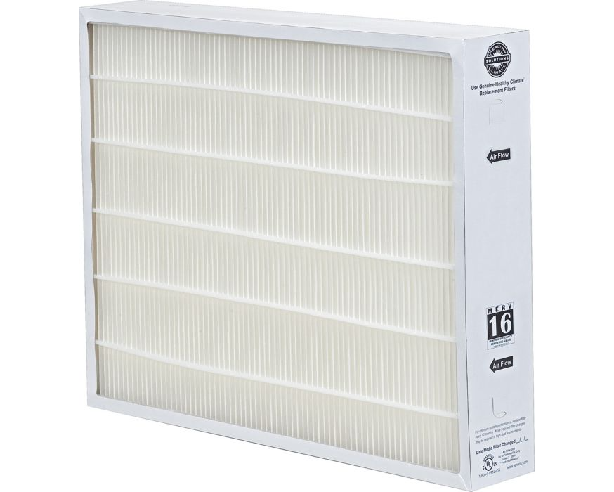 Lennox 26Z91 - Healthy Climate HCF19-16, Disposable Pleated Box Filter 20 X 22 X 5 Inch, MERV 16
