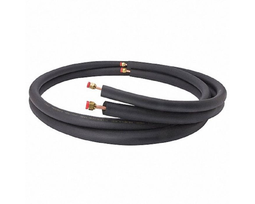 Lennox X0259 - Cerroset 408805008139, 1/4" L x 1/2" S x 50', Ductless/Mini-Split Insulated Lineset, Flare Nut, Black
