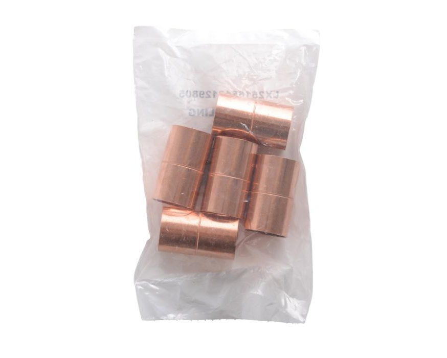 Lennox Y7062 - Copper Rolled Stop Coupling, 7/8", C x C, 5/Pkg