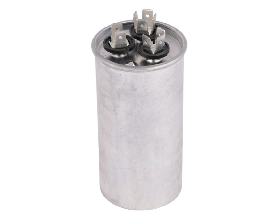 Lennox 89M69 - 100335-01, 30/4 MFD Dual Run Capacitor, 370 VAC, Round