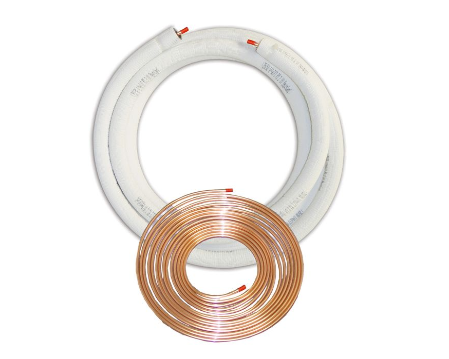 Lennox Y7965 - JMF 061008500H, 3/8"L x 5/8"S x 1/2" Wall x 50', EZ-PULL Insulated Lineset, Plain End, White