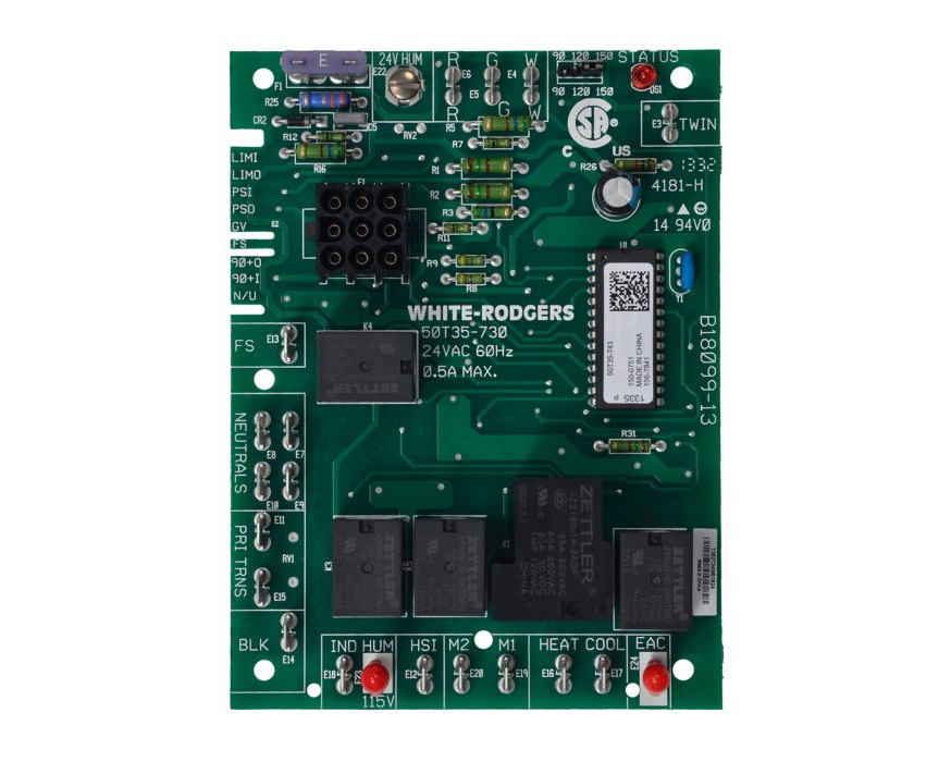 Lennox 17H18 - White-Rodgers 50T35-743 Integrated Furnace Control