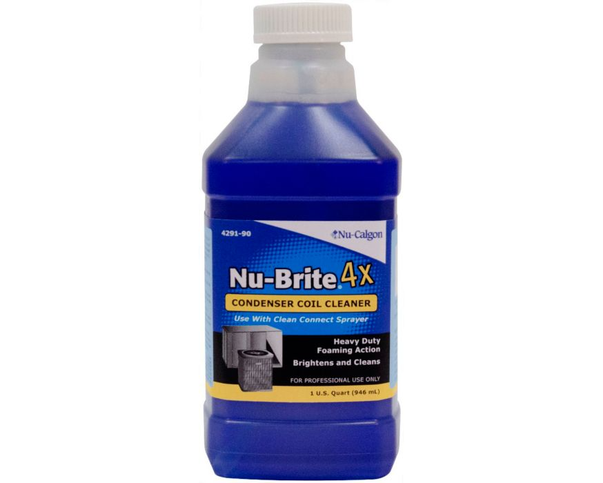 Lennox 18D31 - Nu-Brite 4X 4291-90, Condenser Coil Cleaner Concentrate, 1 Quart Bottle