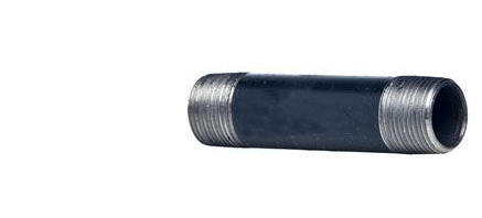 Lennox 86P73 - Black Iron Pipe Nipple, 1/2 x 11", Schedule 40