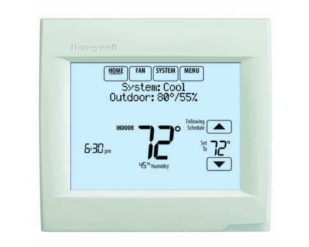 Lennox Y7009 - Honeywell TH8321WF1001, VisionPRO® 8000 WiFi Programmable Thermostat, Heat Pump 3 Heat/2 Cool, Conventional 2 Heat/2 Cool