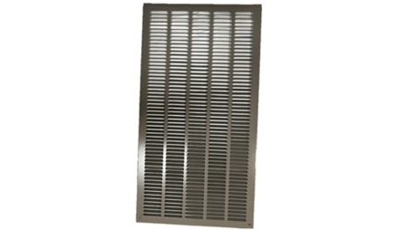Lennox 608866-27, Merit AC Louvered Center Panel, (W x H): 28 x 36" Nominal Size, Quartz Gray Finish