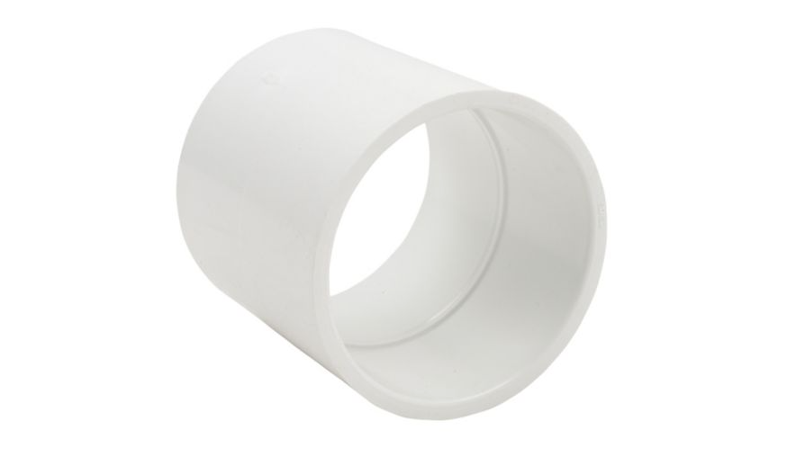 Schedule 40 PVC Coupling, 3 IN, Soc x Soc